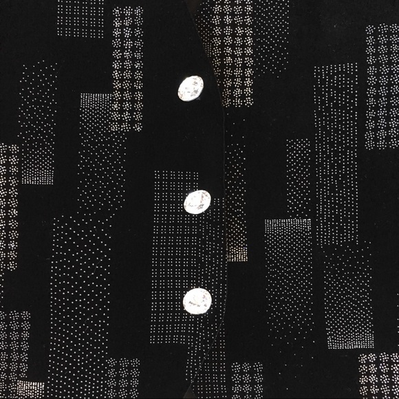 Lillie Rubin • rare vintage crystal holiday blazer - Picture 3 of 8