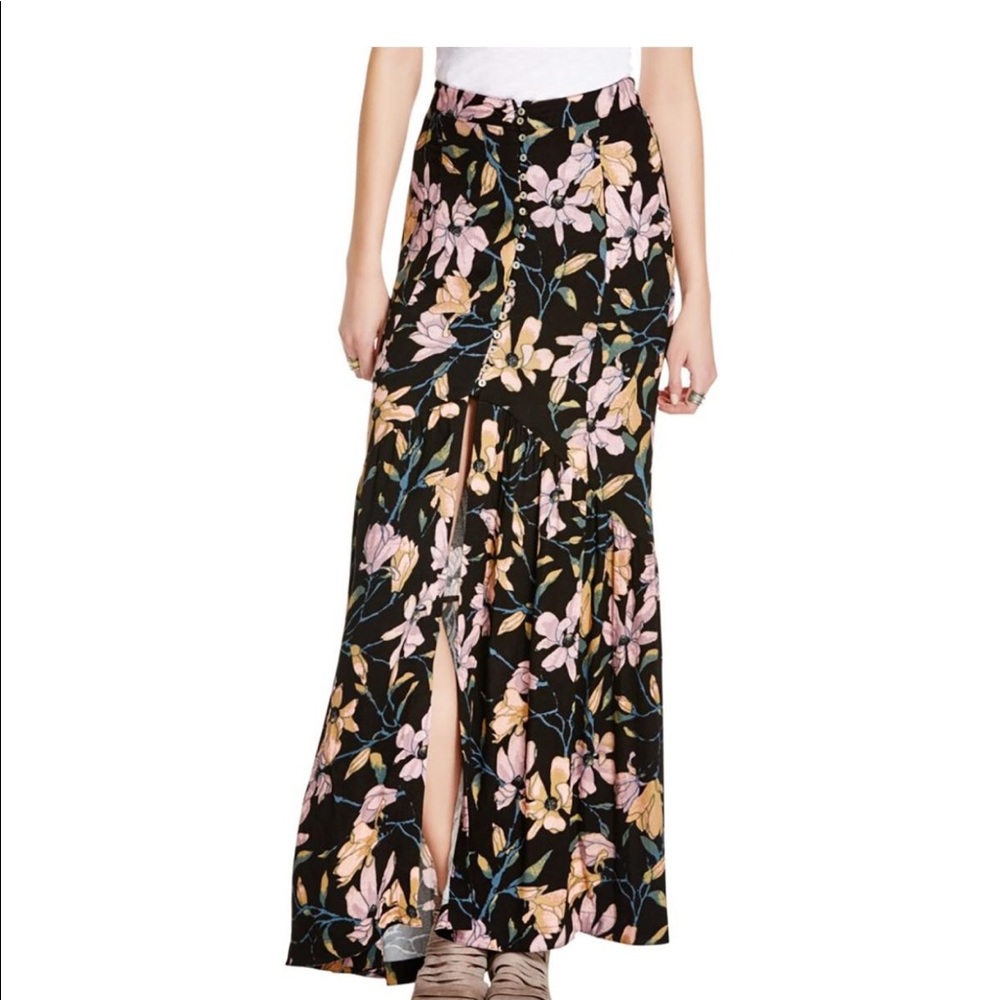 Free People Smooth Sailing Maxi Skirt