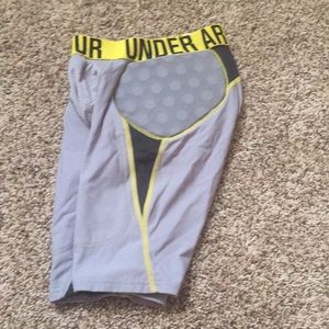 Under Armor Football padded Compression shorts