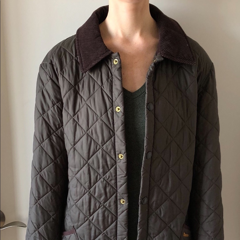 Barbour Quilted Brown XS GREAT Condition!