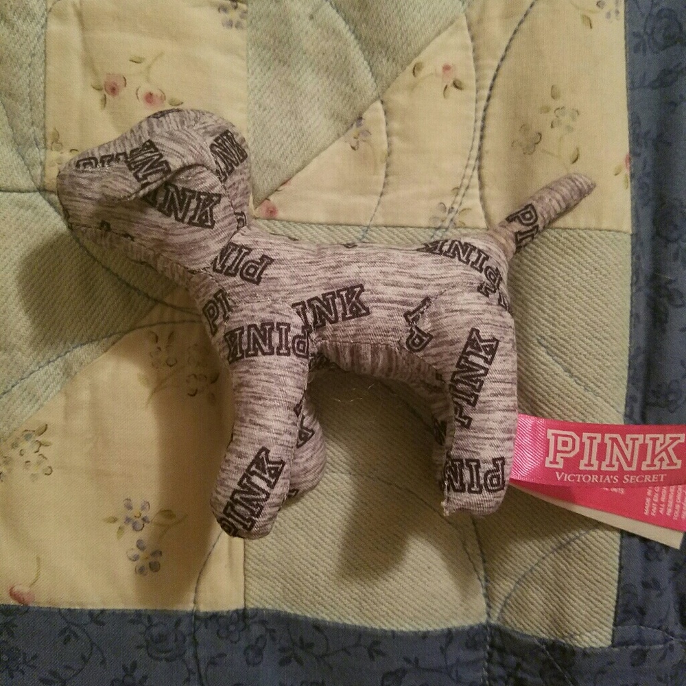 VS PINK mini mini grey dog
