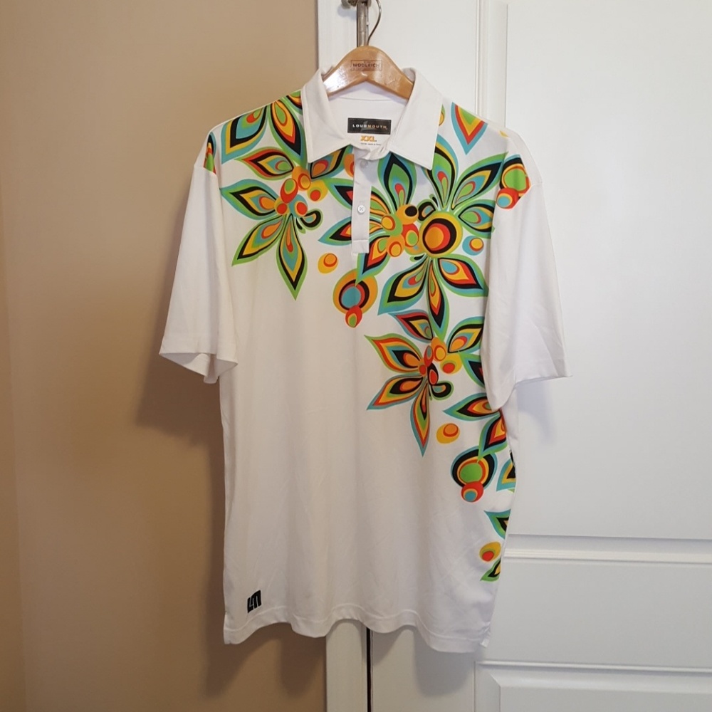 John Daily Loud Mouth XXL Golf Shirt