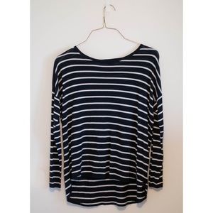 Stripped Lightweight Sweater