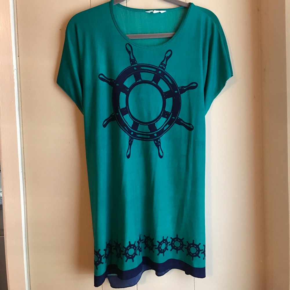 Sailor Swimsuit Coverup