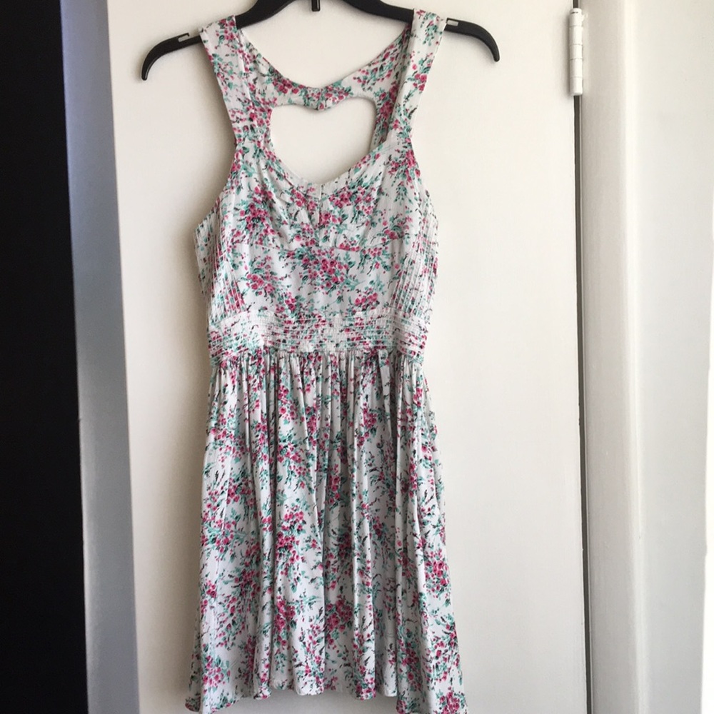Short flower dress