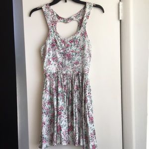 Short flower dress