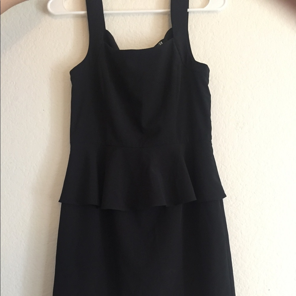 Mini black dress