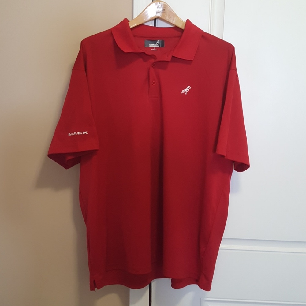 Mack Truck Golf Shirt XXL