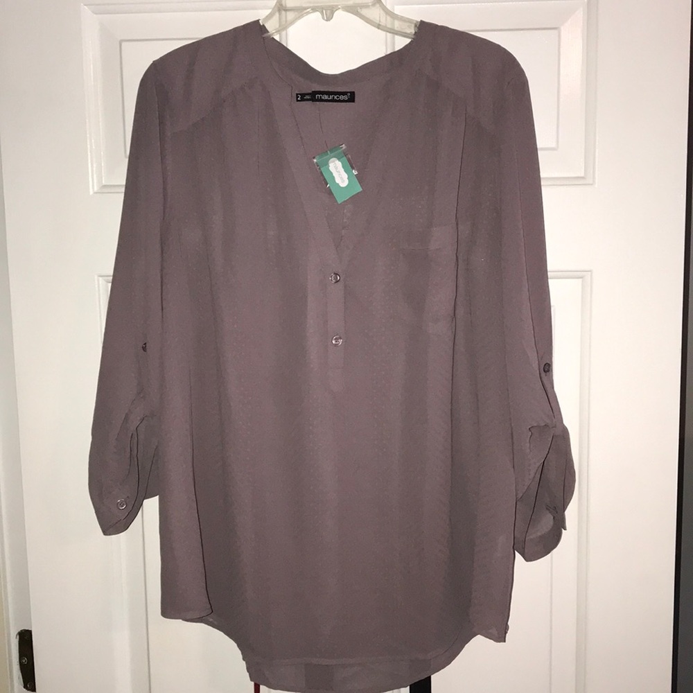 Maurice’s Slick Plus Size Shirt😍-NEVER WORN