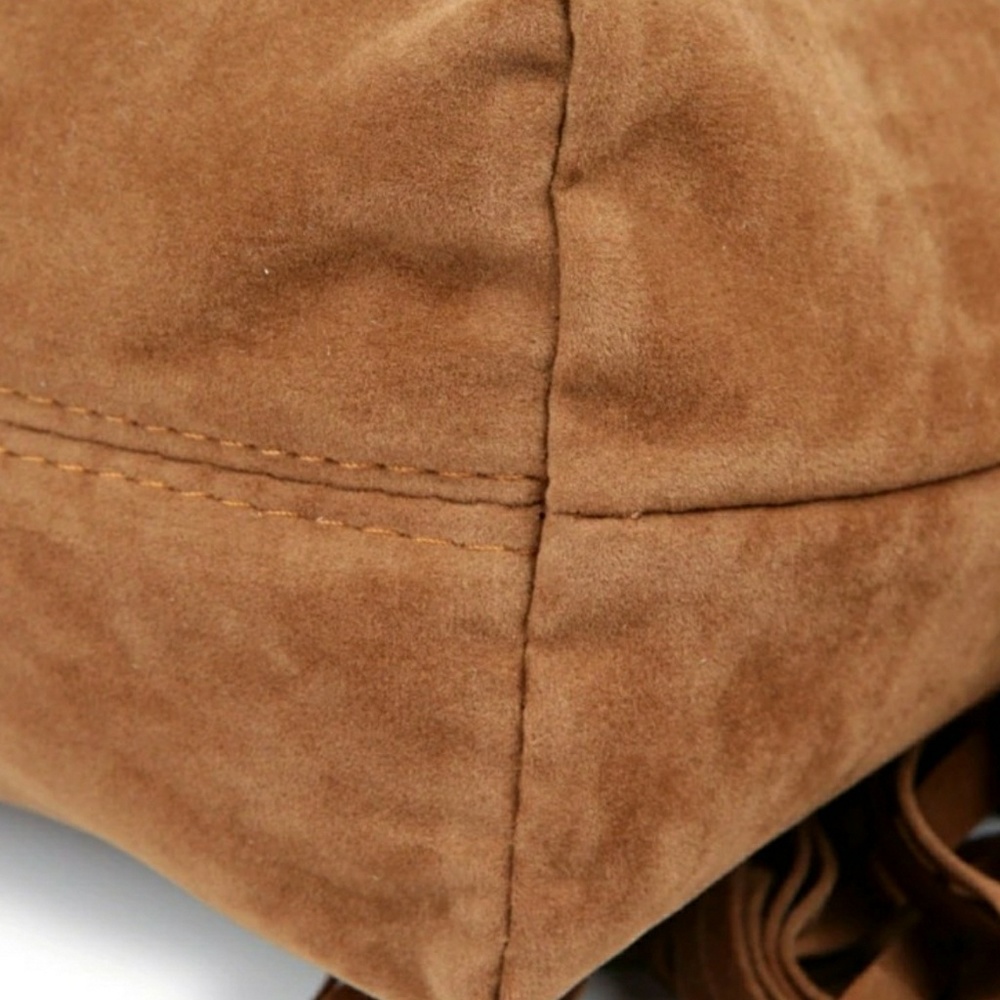 BOGO Vegan Suede Bag Ginger - Picture 4 of 6