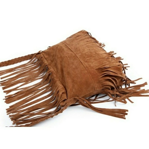 BOGO Vegan Suede Bag Ginger - Picture 2 of 6