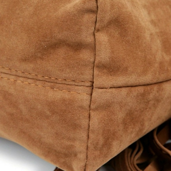 BOGO Vegan Suede Bag Ginger - Picture 4 of 6
