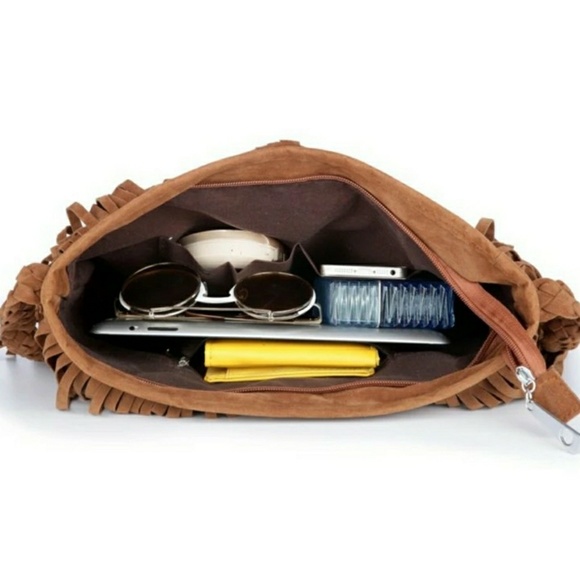 BOGO Vegan Suede Bag Ginger - Picture 5 of 6