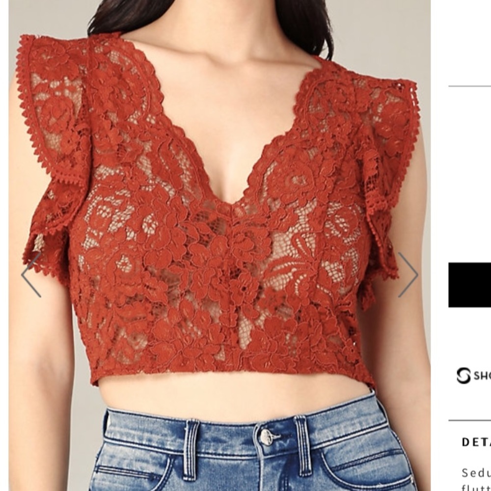 Lace Crop Top