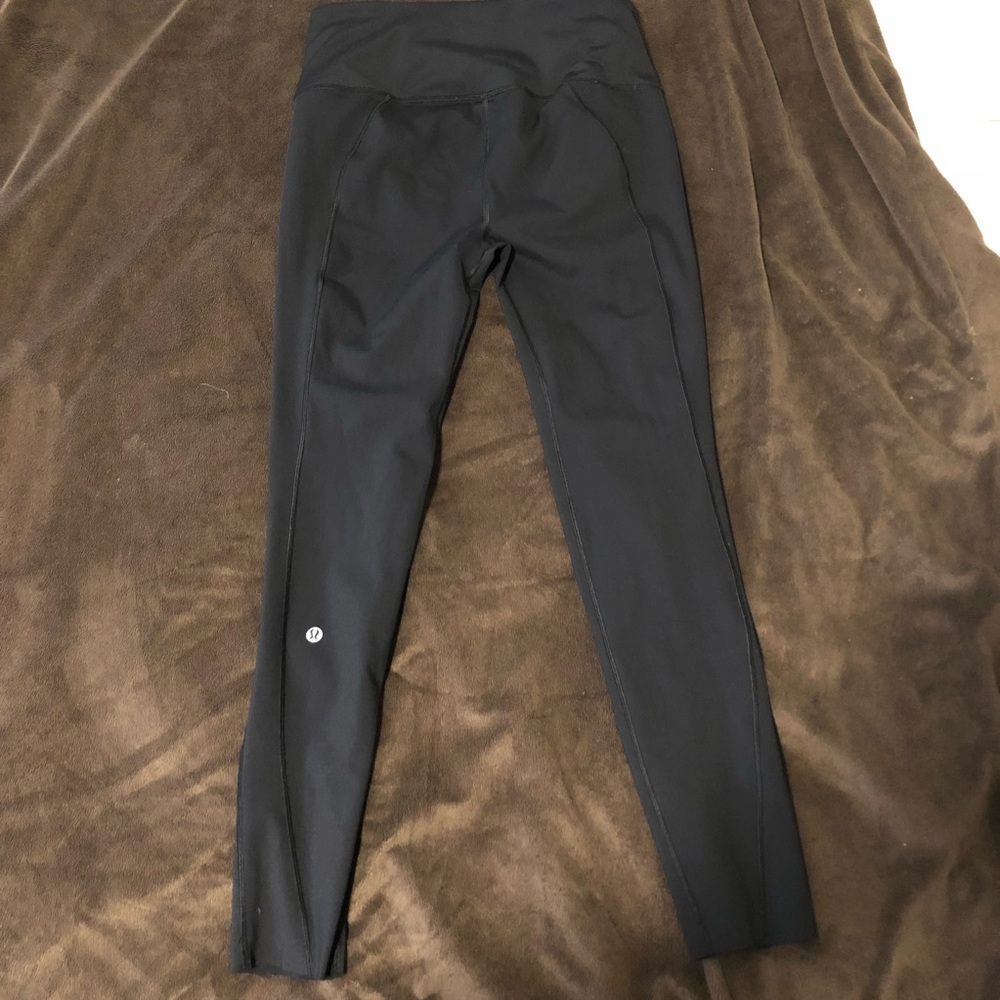 High waist Lululemon black leggings