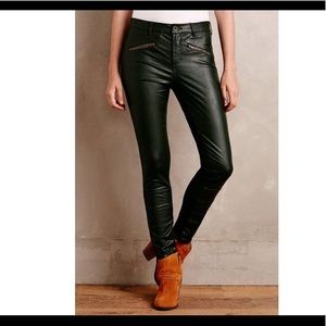 Pilcro Vegan Leather Moto Pants
