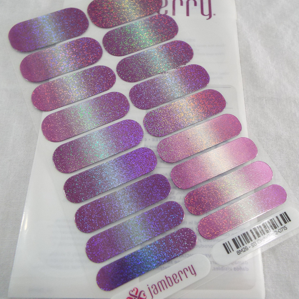 Jamberry StyleBox Roller Disco Nail WrapFull Sheet
