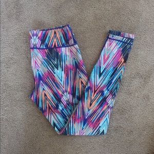 Zella Live In Leggings Patterned Size Medium