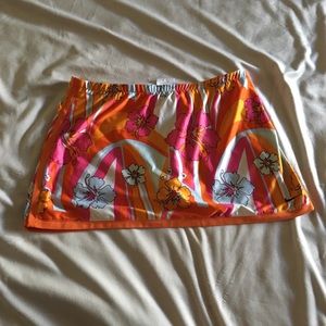 Nike Dri-Fit floral tennis skort
