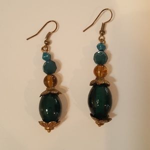 Dangle Earrings, Elegant Vintage Look