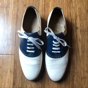 Cole Haan Two-Tone Saddle Oxford Shoes