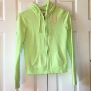 Girls Abercrombie zip up hoodie