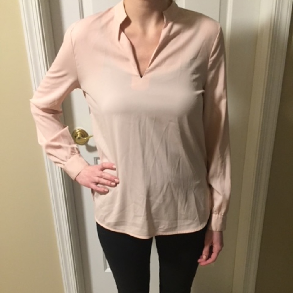 Light pink blouse