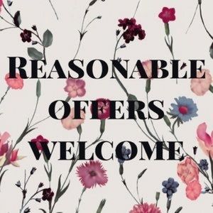 Make a reasonable offer 💕