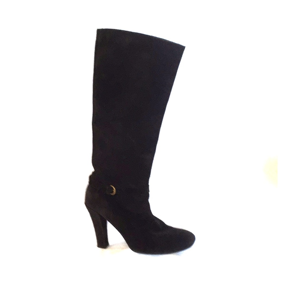 Robert Clergerie suede knee high boots