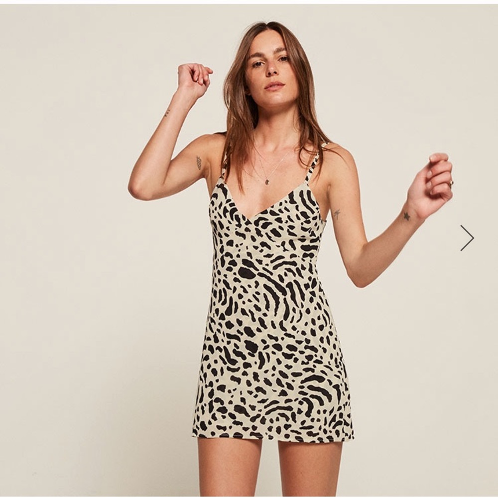 Reformation Lumina Dress in Puma