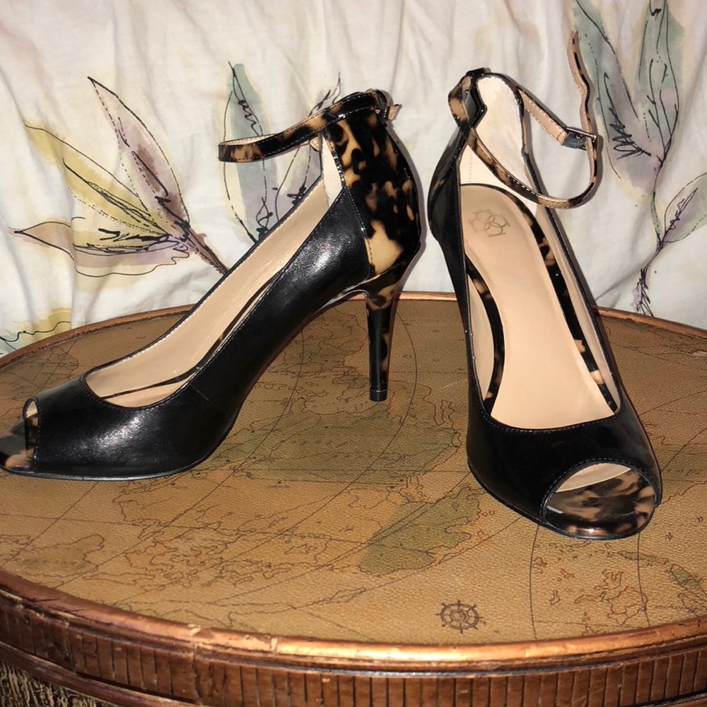 Ann Taylor open toe heels