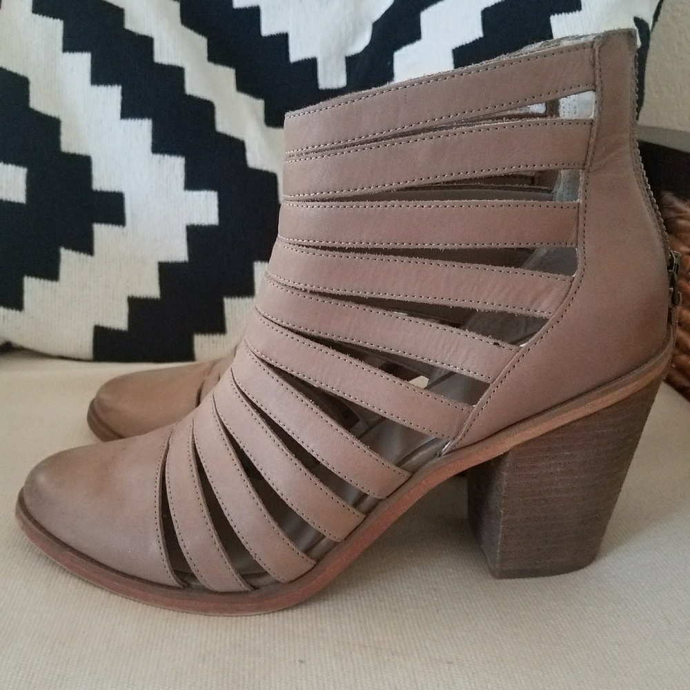 Hinge Strapped Ankle Booties