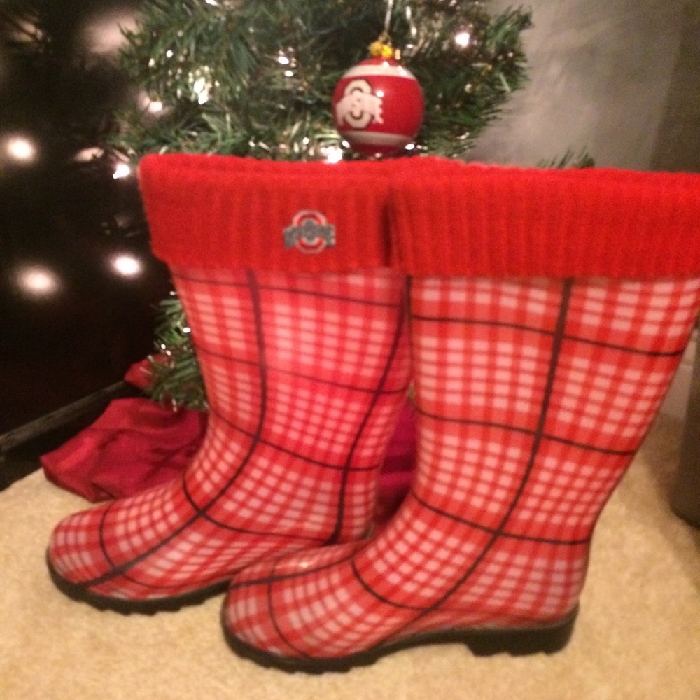 Women’s Ohio State rainboots