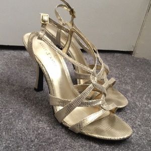 Gold heels