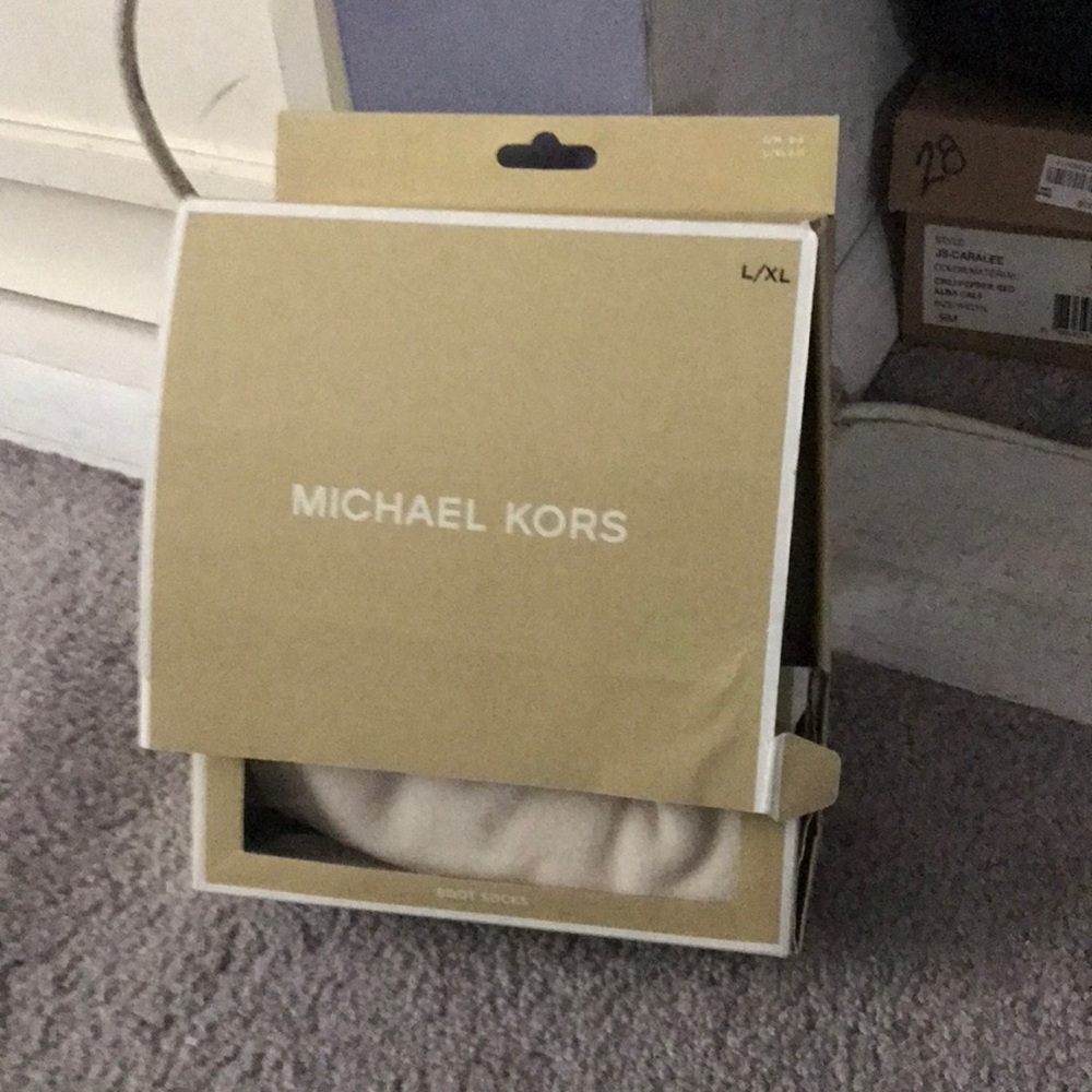 Warm boot socks by Michael Kors