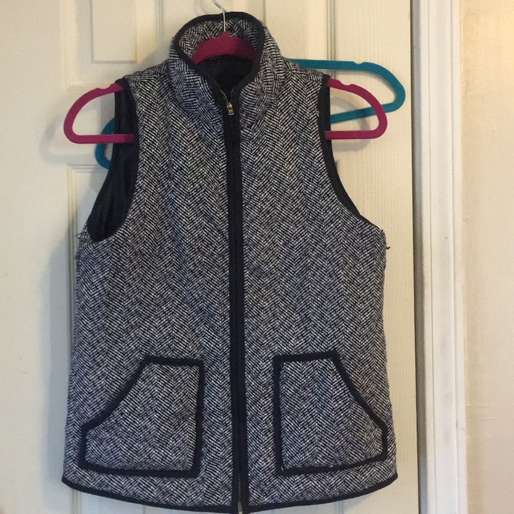 Herringbone Quilted Vest