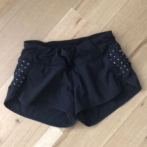Lululemon Black Running Shorts