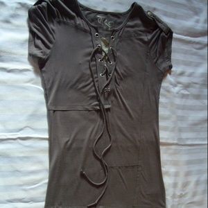 Treasure Rock cotton gray dress