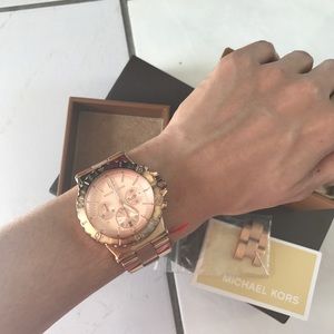 Michael Kors Rose Gold Watch!
