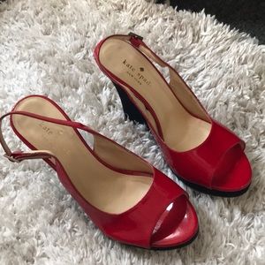Kate Spade Sling Back Wedges
