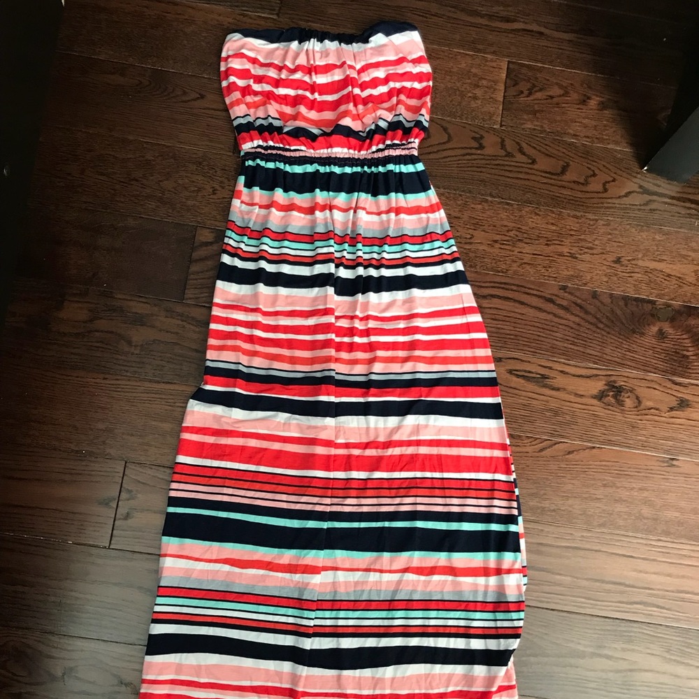 Striped Maxi Dress