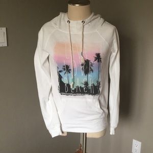 aeropostale white beach hoodie