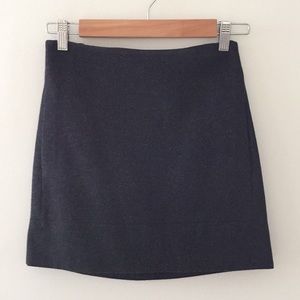 J.Crew charcoal grey wool skirt size 00
