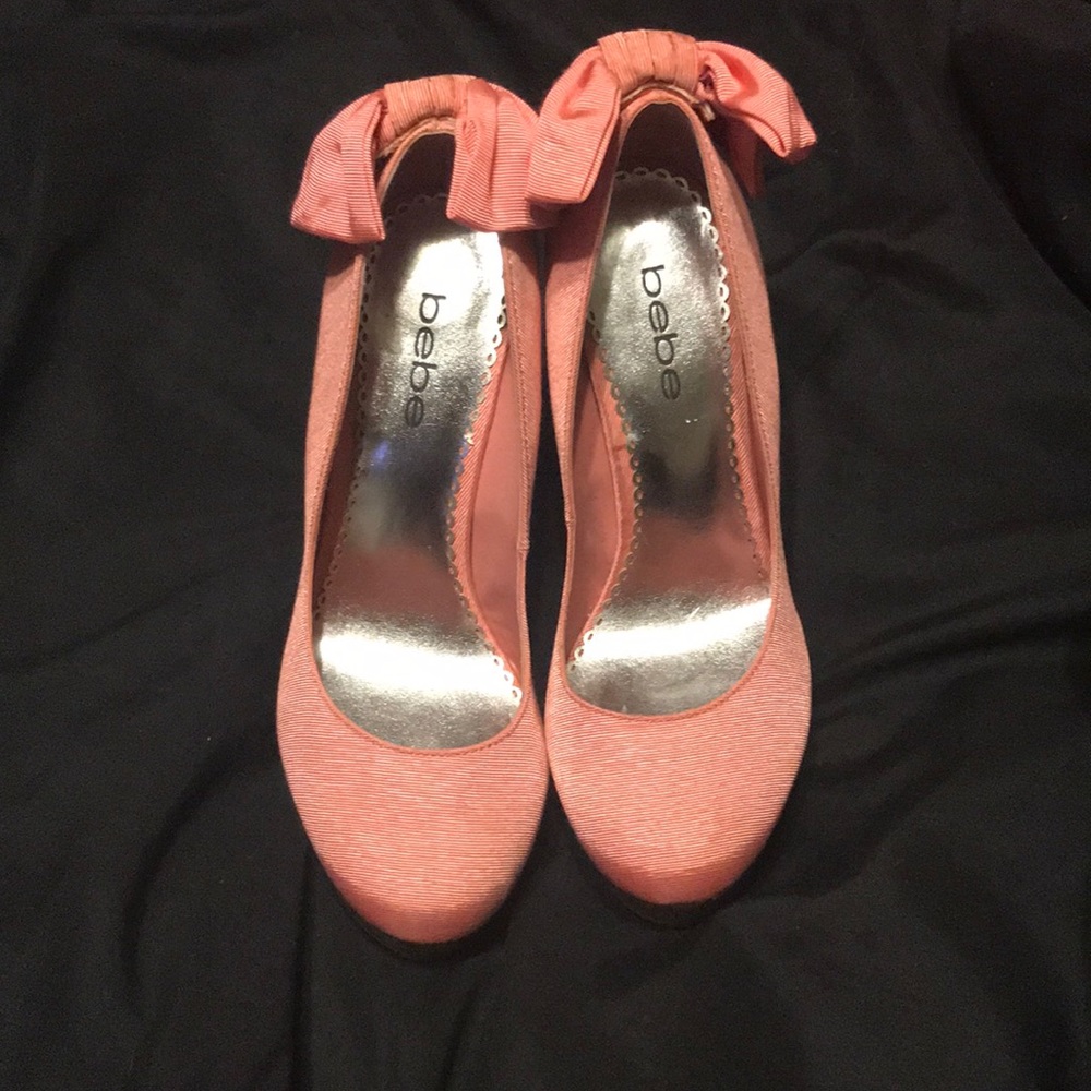 Bebe bow shoes