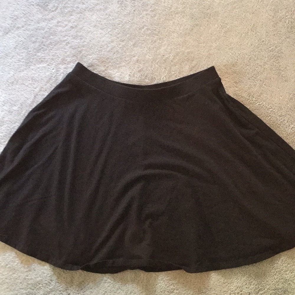 Black Skater Skirt