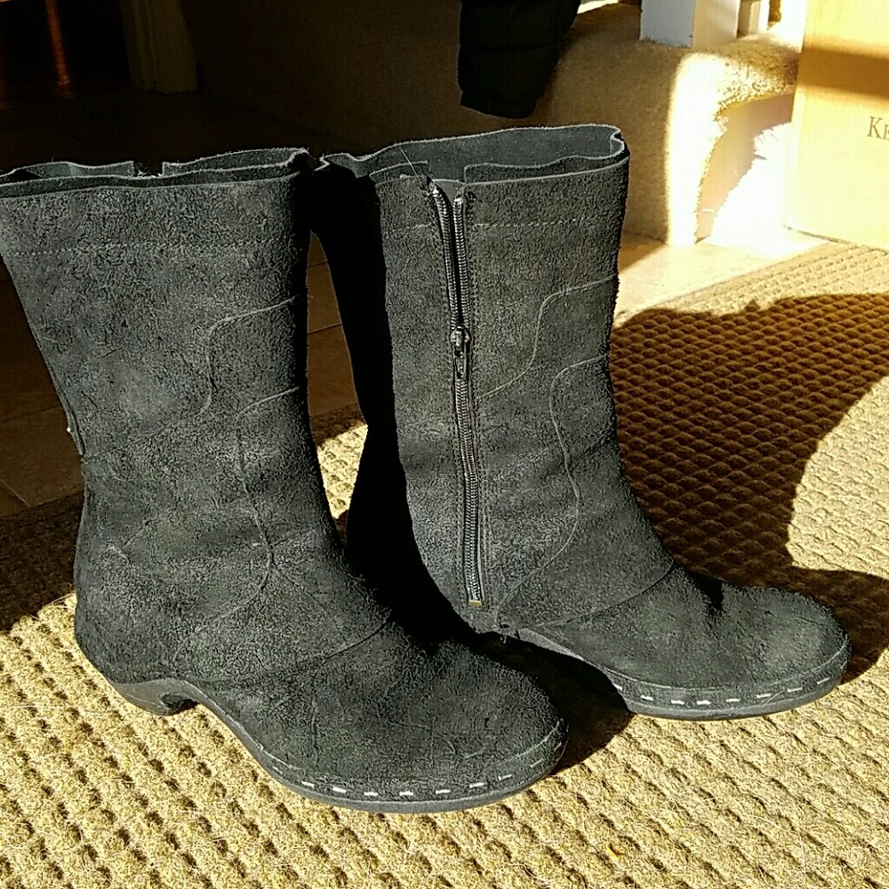 Merrell Suede Boots VGUC Black