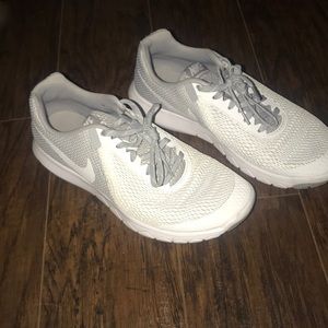 White Nike Tennis Shoes