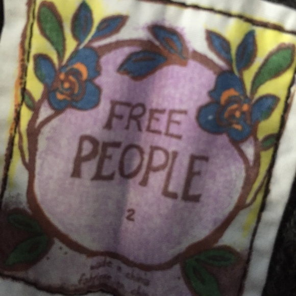 FREE PEOPLE womens grey and yellow dress - Picture 4 of 6