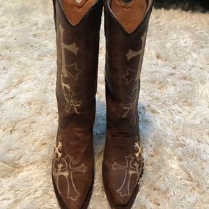 Circle G girls Cowboys boots.