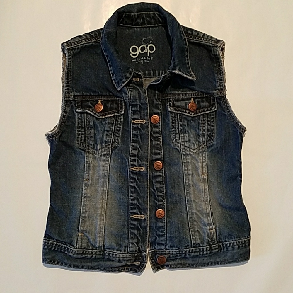 Girls GAP Jean Vest